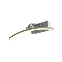 79821-40SS Santorini Picture Light - Satin Silver & Polished Chrome Searchlight