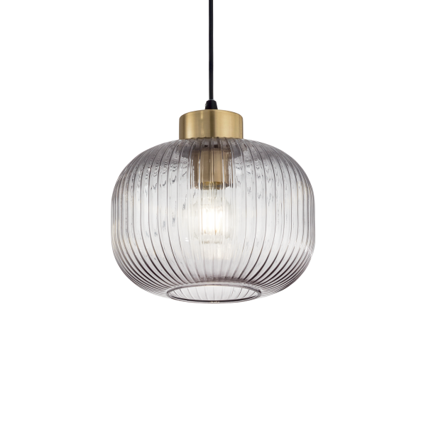 237398 Lampa wisząca mint-2 sp1 smoky grey Ideal Lux - Mega RABATY w koszyku %