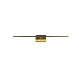 68241-41SB Amalfi Satin Brass Slim LED Wall Light  Searchlight