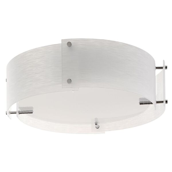 6044-44 Trinity 3Lt Lampa sufitowa - Chrome & Frosted szkło Searchlight