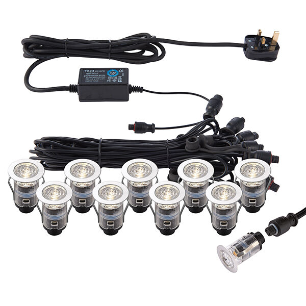 73347 IkonPRO CCT 3000K/4000K 25mm kit IP67 0.75W Saxby - MEGA rabaty w koszyku %