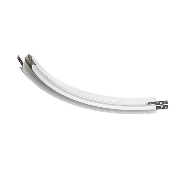 TRA044-angle.12W Złącze promieniowe R300 Exility szynoprzewód wpuszczany do płyt kartonowo-gipsowych 12,5 mm, biały Maytoni - Mega RABATY % w koszyku