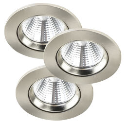 47580132 Fremont 3-Kit Nikiel szczotkowany typu downlight Nordlux - Mega RABATY w Koszuku %