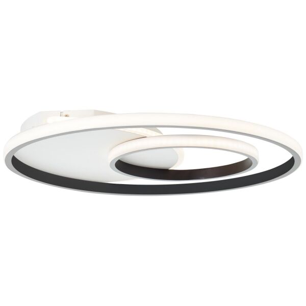 G99389/75 Lampa sufitowa LED Merapi 51x51cm biały/czarny Brilliant
