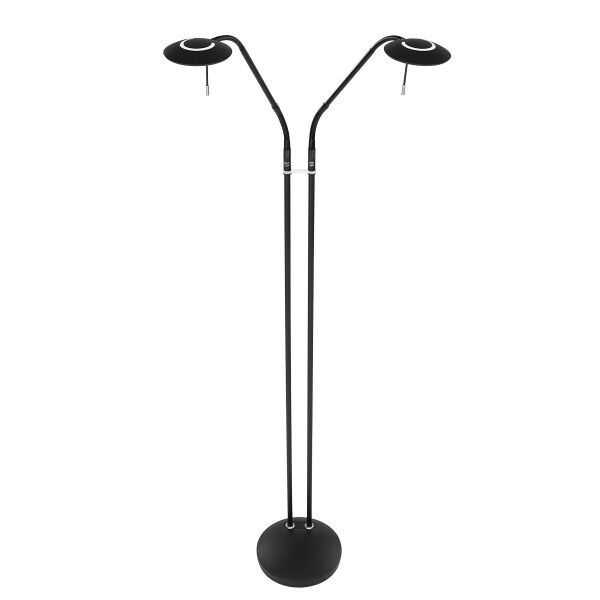 Lampa podłogowa Zenith LED 2 lampy 1569ZW Czarny