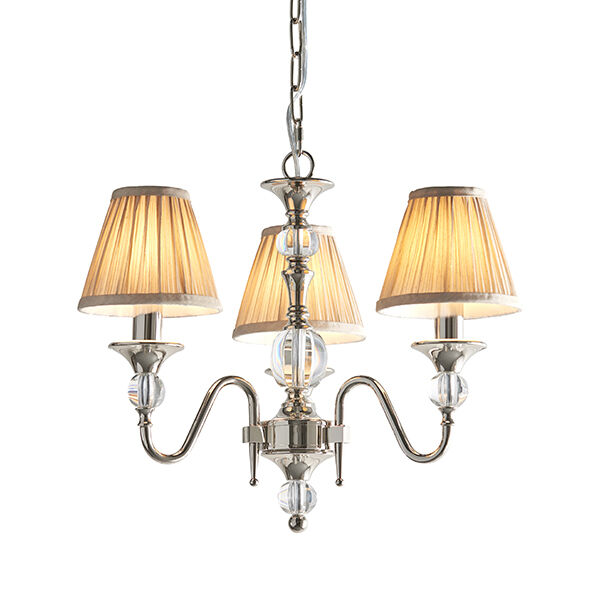 63579 Polina nickel 3lt lampa wisząca Interiors1900 - MEGA rabaty w koszyku %