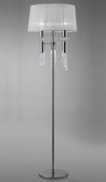 3869 Lampa stojąca MANTRA TIFFANY CHROME 3869 Mantra - Mega RABATY w koszyku %