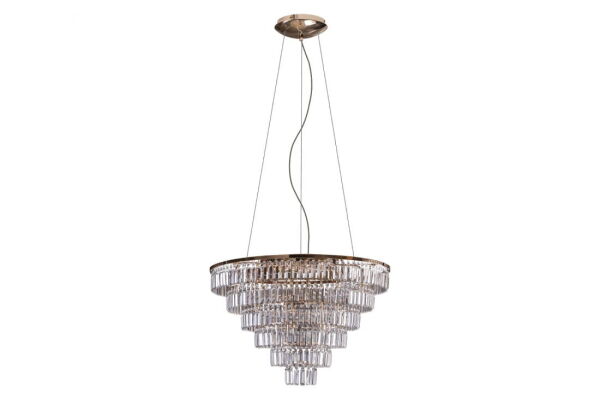 Lampa wisząca SALERNO XL Złoty - biały AZ4906 AZzardo