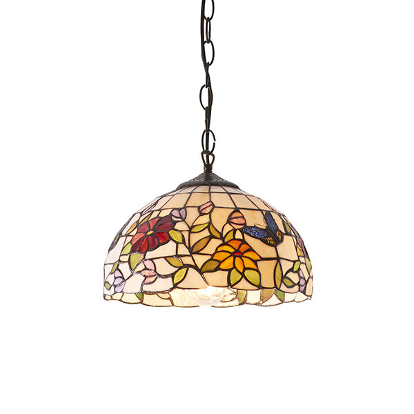 63996 Tiffany Butterfly 1lt lampa wisząca Interiors1900 - MEGA rabaty w koszyku %