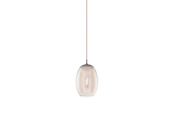 Lampa wisząca HELENA B brąz - transparentna AZ3342 Azzardo