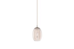 Lampa wisząca HELENA B brąz - transparentna AZ3342 Azzardo