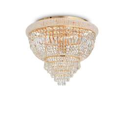 201016 Plafon dubai pl6 brass Ideal Lux - Mega RABATY w koszyku %