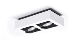 Lampa sufitowa NIKEA 2 ES111 WH-BK AZ4439 Azzardo