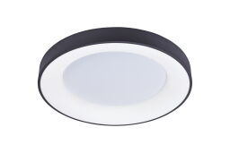 Lampa sufitowa - plafon SANTANA TOP 60 CCT Czarny Sterowana pilotem AZ4991 AZzardo