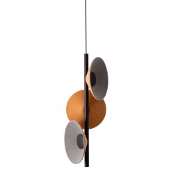 P0564 Lampa Wiszaca Puro Earth Yellow&grey Maxlight 
