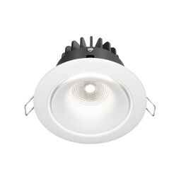 DL031-L12W4K-W Lampa wpuszczana Yin 4000K 1x12W 60° Maytoni - Mega RABATY % w koszyku