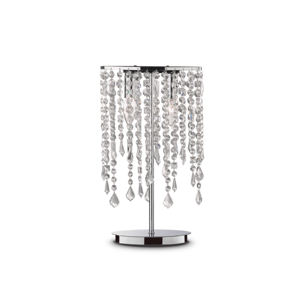 008356 Lampa stołowa rain tl2 chrome Ideal Lux - Mega RABATY w koszyku %