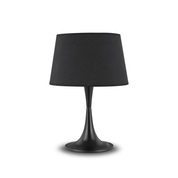 110455 Lampa stołowa london tl1 big black Ideal Lux - Mega RABATY w koszyku %
