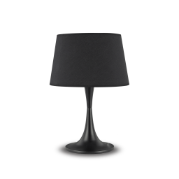 110455 Lampa stołowa london tl1 big black Ideal Lux - Mega RABATY w koszyku %