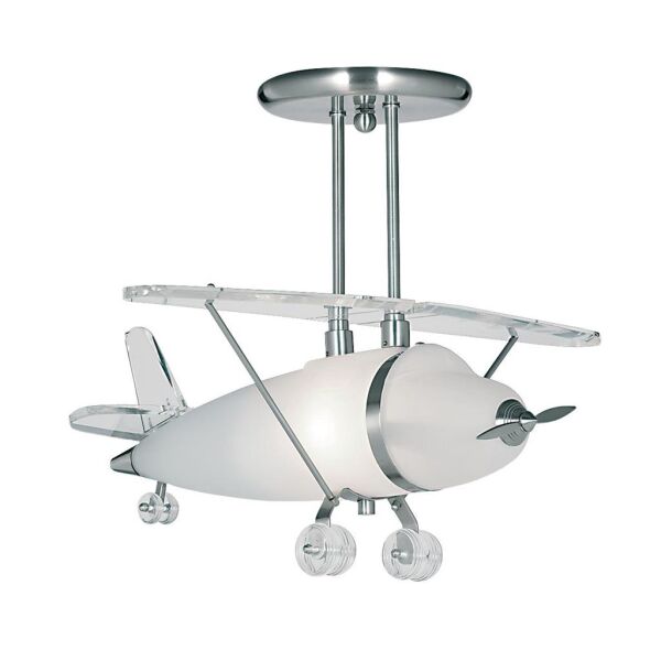 737 Novelty Airplane Lampa wisząca - Metal, Acrylic & szkło Searchlight