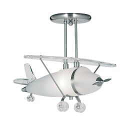 737 Novelty Airplane Lampa wisząca - Metal, Acrylic & szkło Searchlight