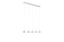 Lampa wisząca DALMATIA 5 biała AZ2848 Azzardo