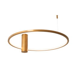 C0239 Plafon Queen 60cm  Brushed Gold 15W 3000K Maxlight 