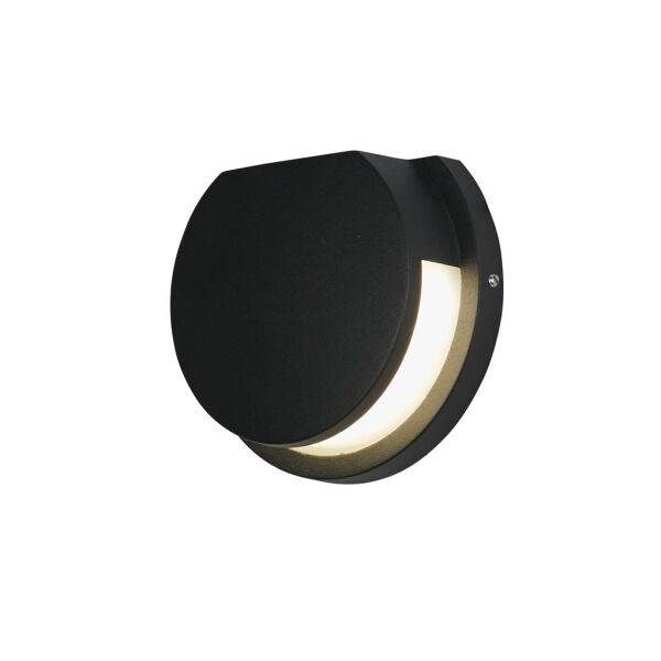 36110BK Chiswick Black Outdoor LED Wall Downlight Searchlight