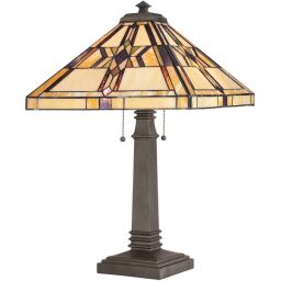 QZ-FINTON-TL Lampa stołowa Finton 2Lt Elstead - Mega RABATY w koszyku %