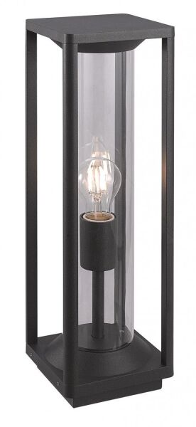 Porto M1932-500 Lampa stojąca słupek czarny SU-MA - Mega RABATY W KOSZYKU %
