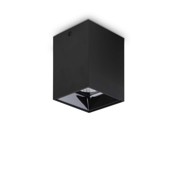 206028 Lampa nitro pl 15w square nero Ideal Lux - rabaty 15% w koszyku