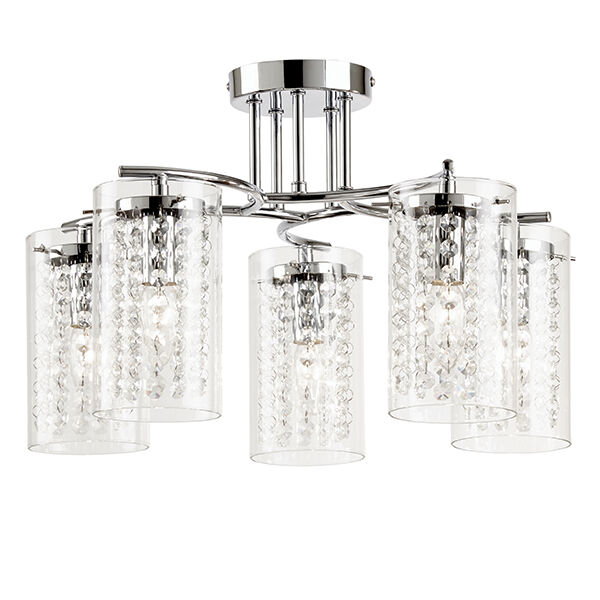 ALDA-5CH Plafon Alda 5  semi flush Endon - MEGA rabaty w koszyku %