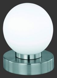 R5400-01 LAMPKA STOŁOWA PRINZ NIKIEL MAT  - Mega RABATY W KOSZYKU %