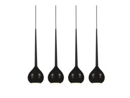 Lampa wisząca AGA 4 AZ1067 Czarny Azzardo