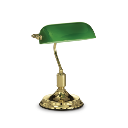 013657 Lampa stołowa lawyer tl1 brass Ideal Lux - Mega RABATY w koszyku %