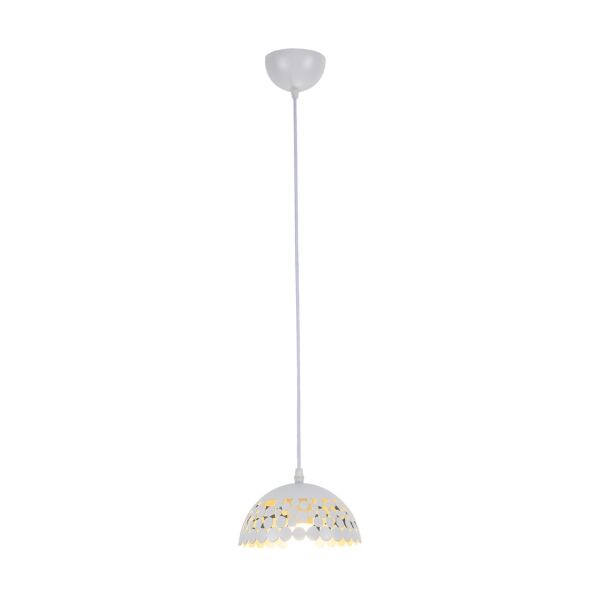ML6138 Lampa wisząca LISA WHITE 1xE27 18cm Milagro - rabaty 20% w koszyku