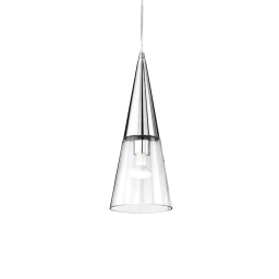 017440 Lampa wisząca cono sp1 chrome Ideal Lux - Mega RABATY w koszyku %