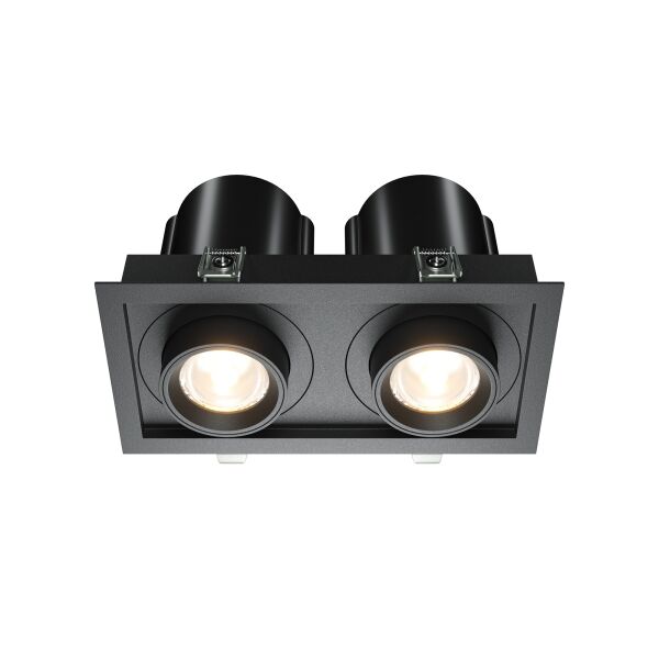 DL095-02-10W3K-B Lampa wpuszczana Hidden 3000K 2x10W 24° Maytoni - Mega RABATY % w koszyku