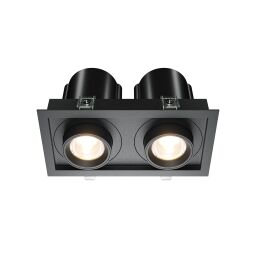 DL095-02-10W3K-B Lampa wpuszczana Hidden 3000K 2x10W 24° Maytoni - Mega RABATY % w koszyku