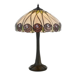 64177 Tiffany Hutchinson 1lt lampa stołowa Interiors1900 - rabaty 25% w koszyku