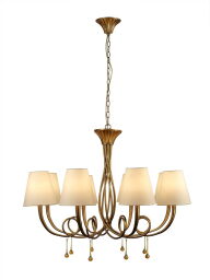 6205 Lampa wisząca MANTRA PAOLA GOLD 6205 Mantra - Mega RABATY w koszyku %