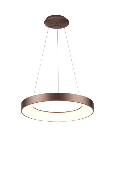 Lampa wisząca SANTANA PENDANT 60 CCT Brązowy - Biały Sterowana pilotem AZ5007 AZzardo