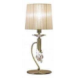 3888 Lampa stołowa MANTRA TIFFANY ANTIQUE BRASS 3888 Mantra - Mega RABATY w koszyku %