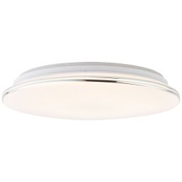G97045/15 Lampa sufitowa LED Edna 40 cm biały / chrom