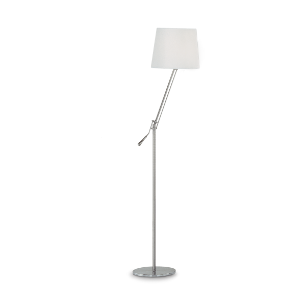 014609 Lampa stojąca regol pt1 nickel Ideal Lux - Mega RABATY w koszyku %