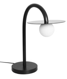 T0053 Lampa Stołowa Enigma Czarna Maxlight 