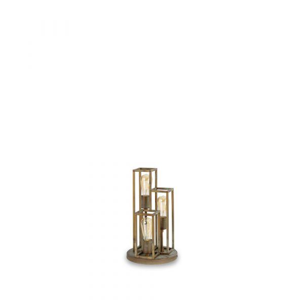 Cubic 3399 - Trzypunktowa lampa podłogowa Moretti Luce