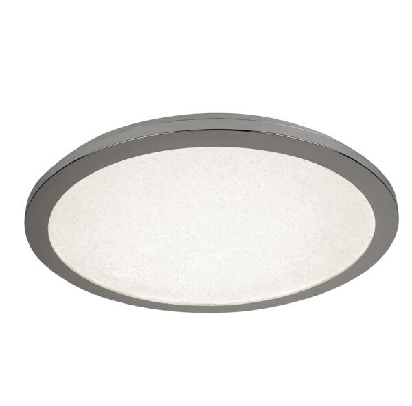8100-30CC Scilly LED łazienkowy Light - Chrome & kryształ Sand, IP44 Searchlight