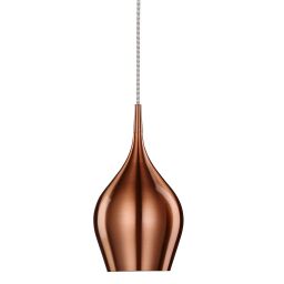 6461-12CU Vibrant Lampa wisząca Metallic Pink Metal Searchlight