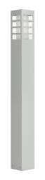 RADO III 1 AL Lampa stojąca słupek srebrny SU-MA - Mega RABATY W KOSZYKU %